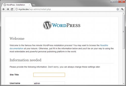 WordPress Installer